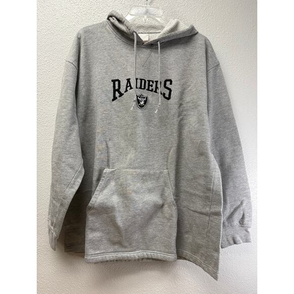 Vintage Raiders Hoodie Gray See Photos for details - Picture 1 of 6